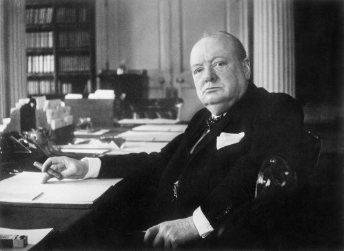 Prime Minister Winston Churchill, 1940-1945 (Image: Wikimedia)